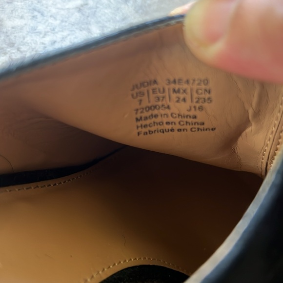 Calvin Klein black mules with wood heel - Picture 4 of 5